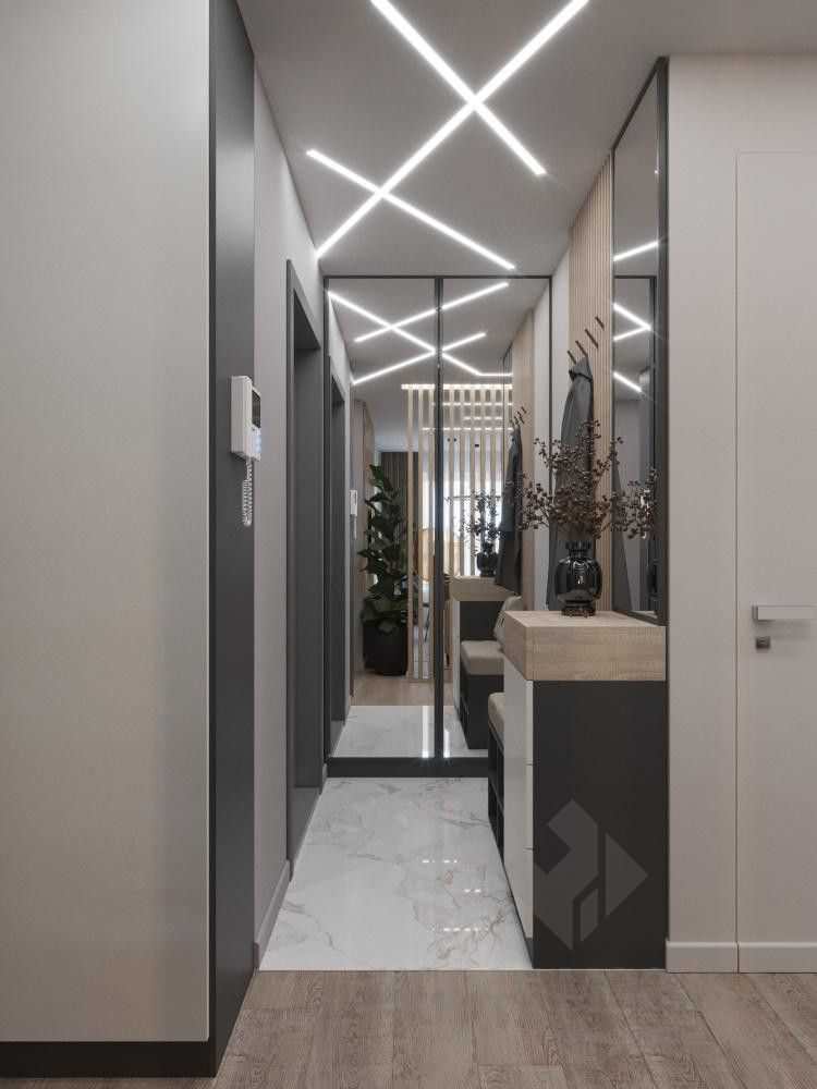 Дизайн-проект трехкомнатной квартиры 80 кв.м в ЖК «Аннино парк»