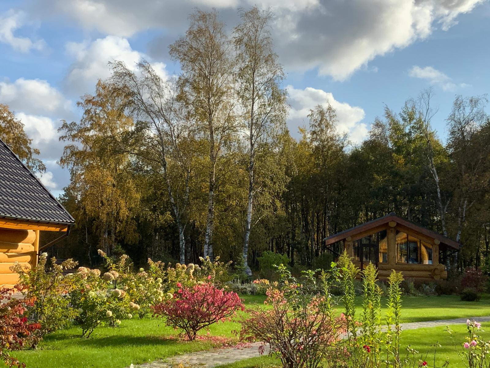 Деревенский сад