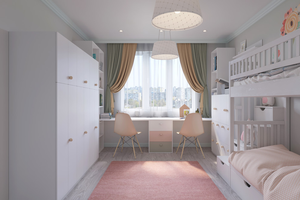 Комната Марии (7 лет) и Людмилы (3 года)