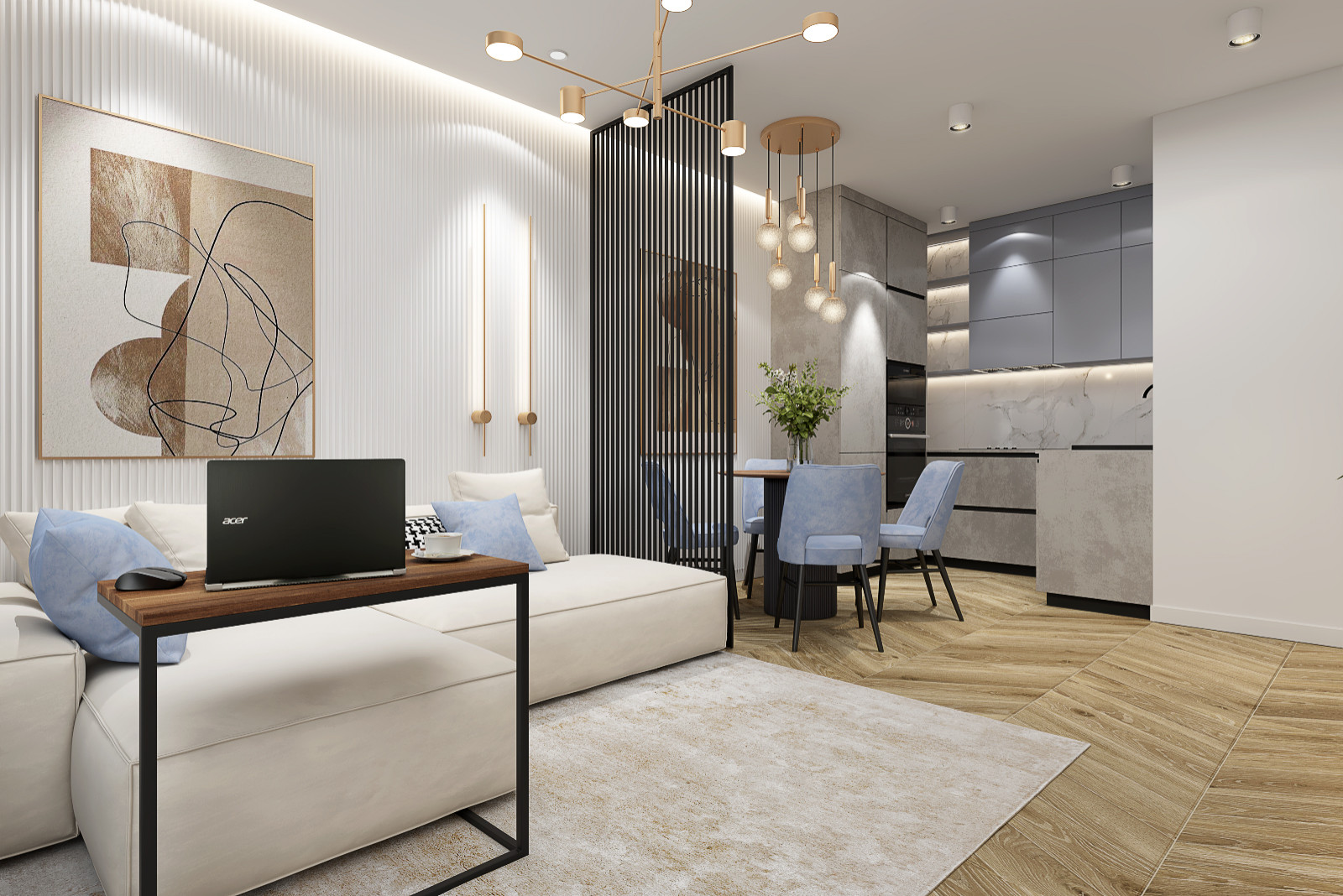 Дизайн квартиры в ЖК Supmen Ranta от застройщика ЮИТ в городе Екатеринбург