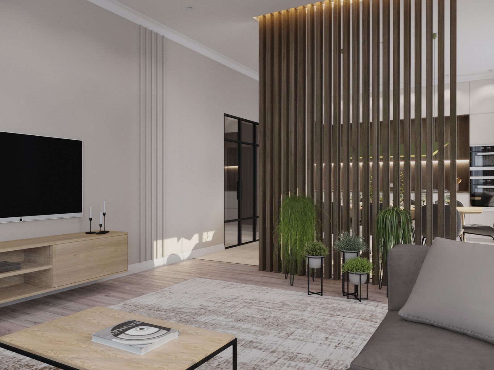 КУхня-гостиная