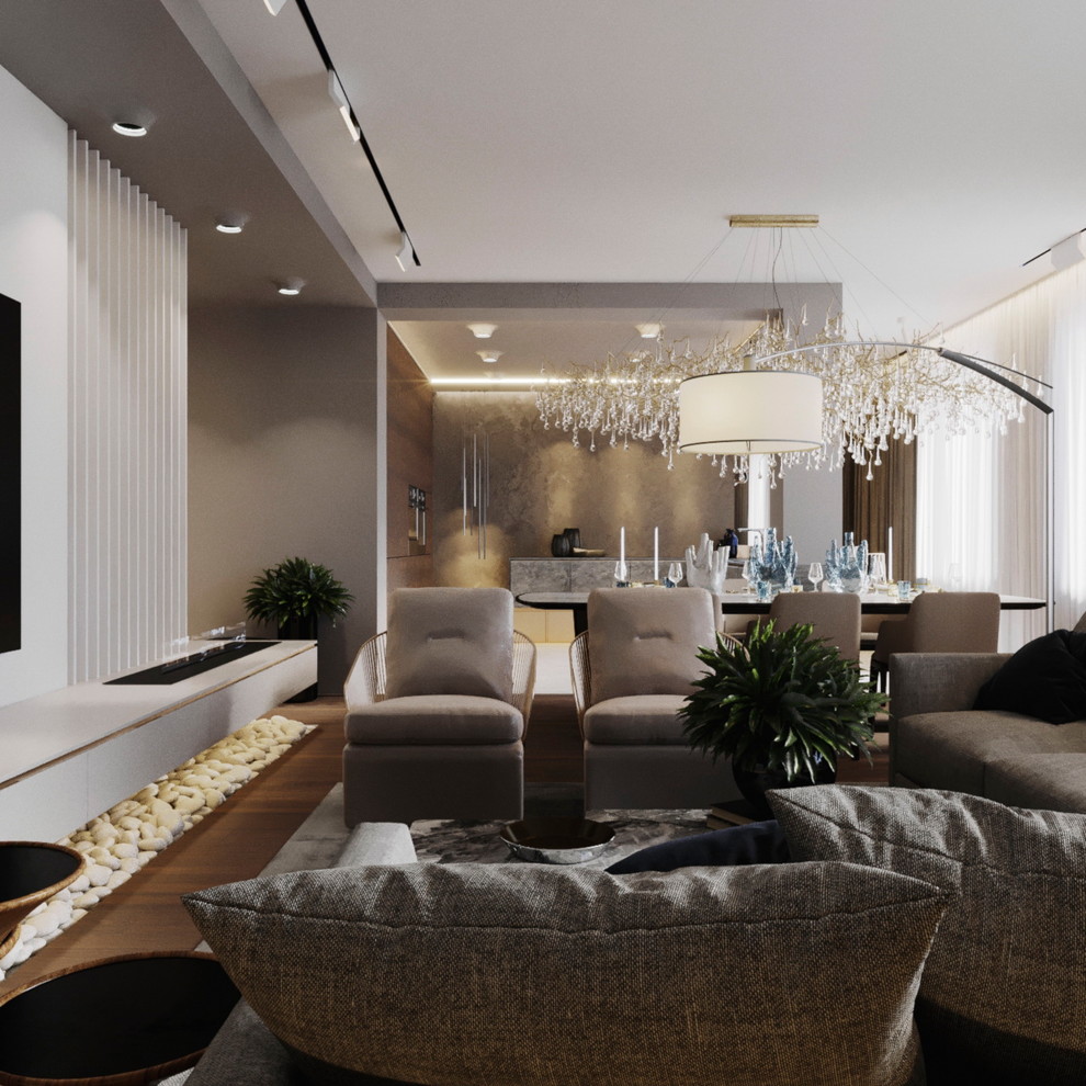 Обложка проекта: ПЕНТХАУС С ТЕРРАСОЙ