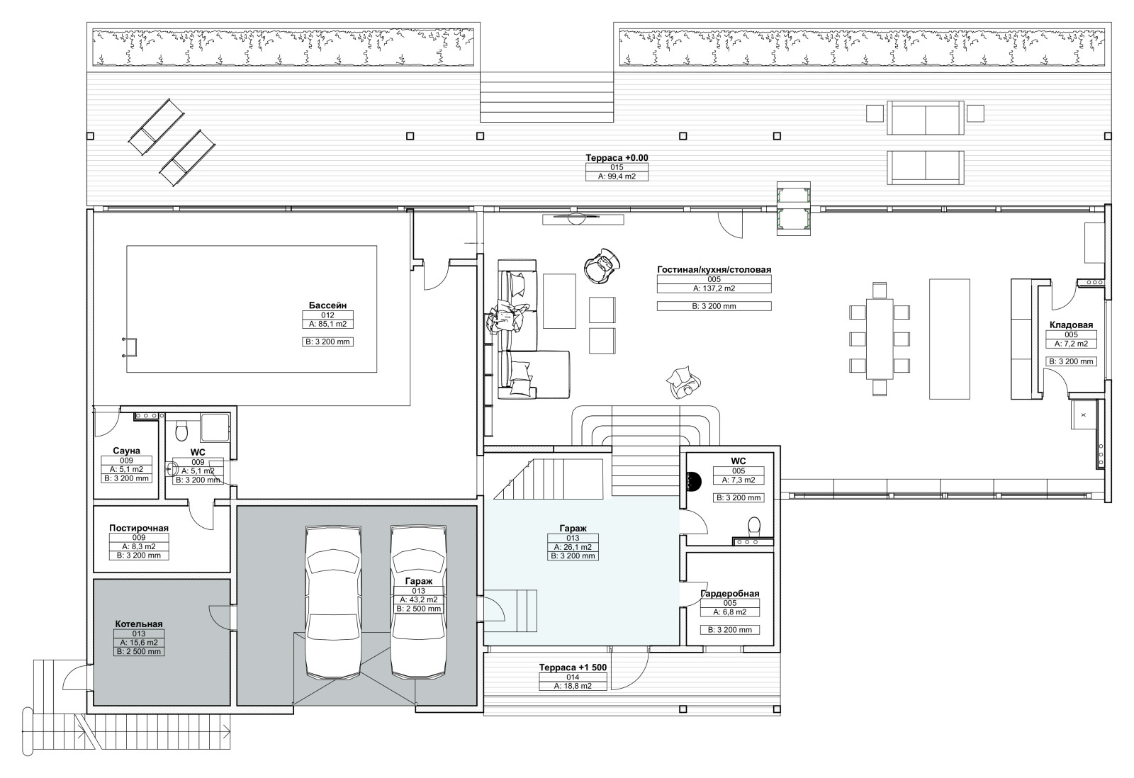 Обложка проекта: Загородный дом в Подушкино