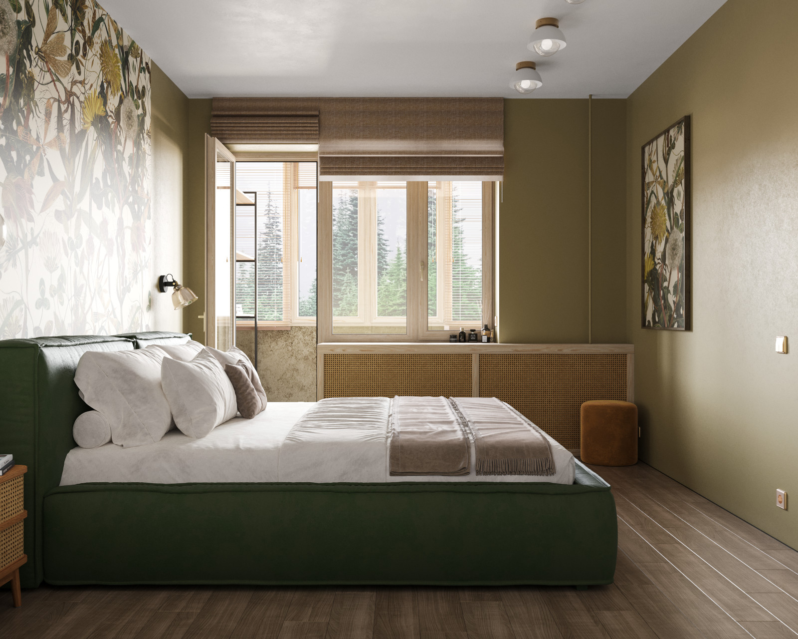 Квартира в центре Москвы | Спальня