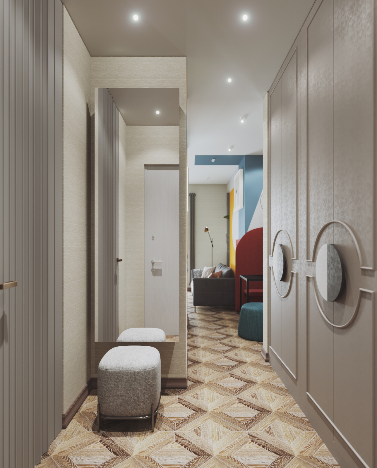 Квартира в стиле Кандинского