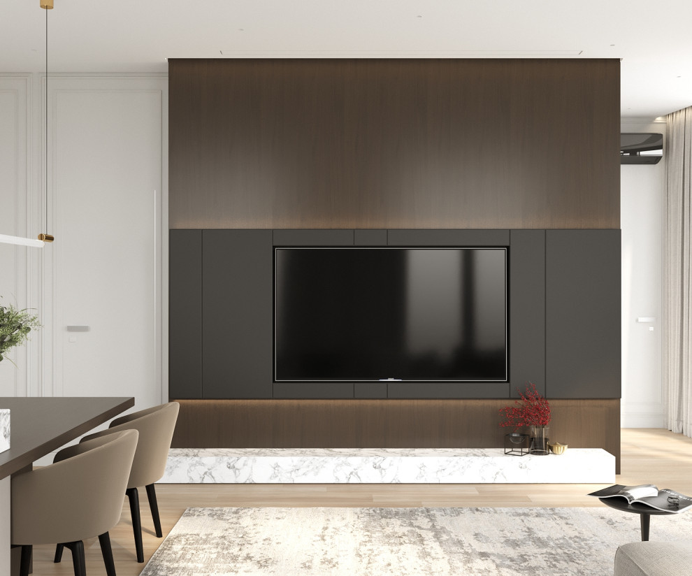 Дизайн проект квартиры в River Park