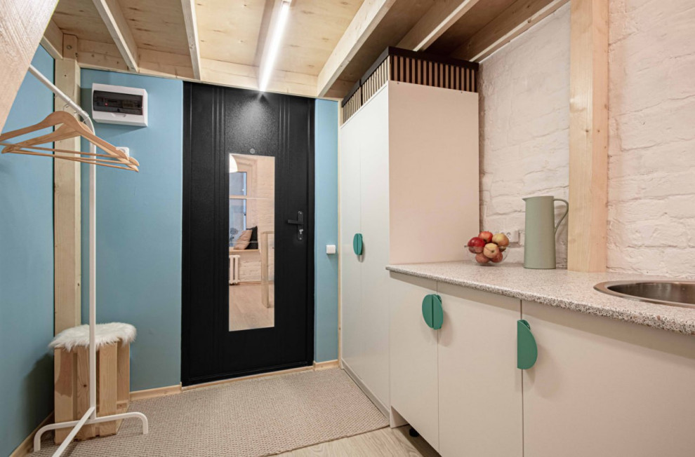 Обложка проекта: Студия 12 м2 на Васильевском Острове. Санкт-Петербург