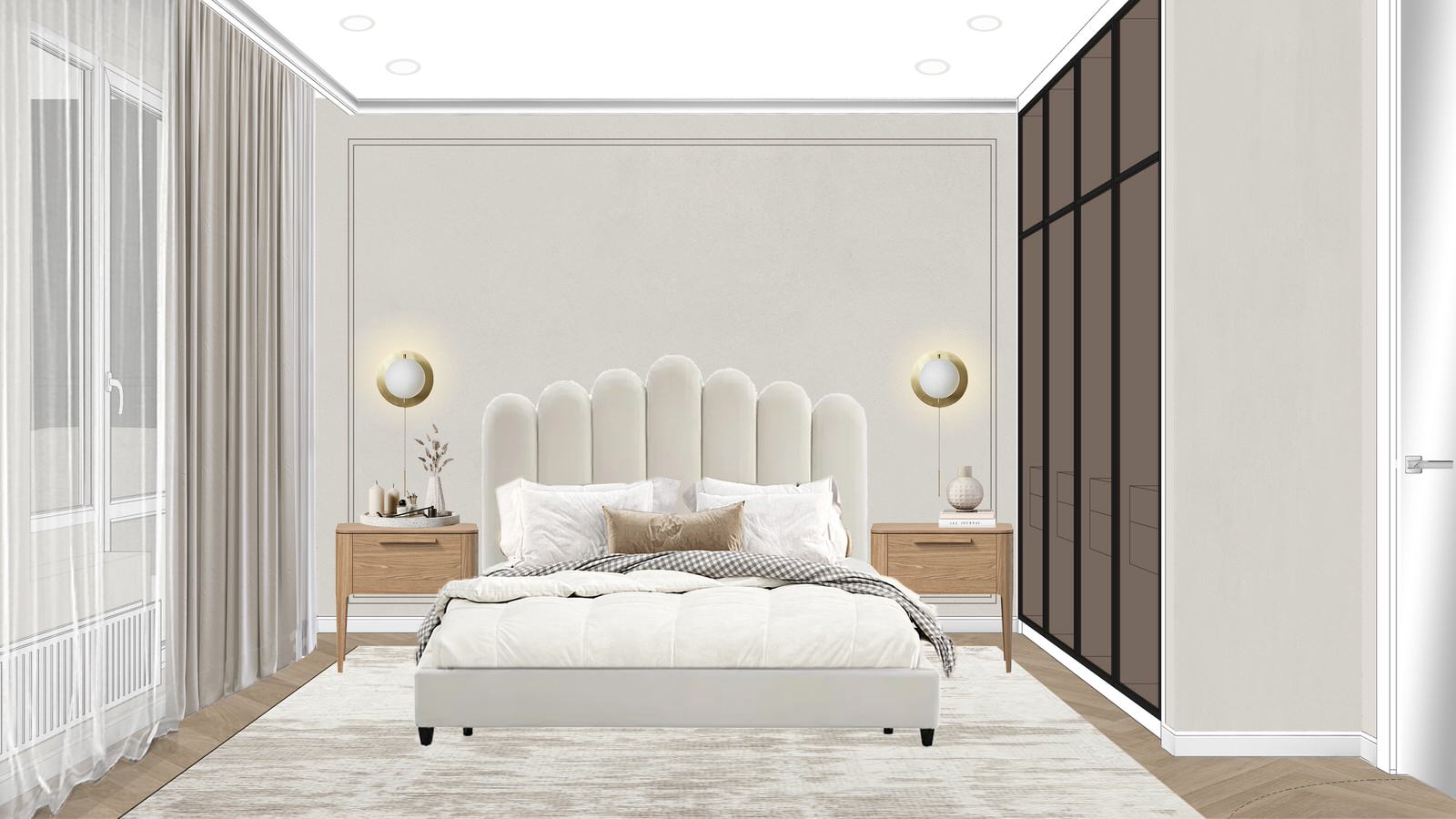 Коллажи квартиры для Алины ЖК Новый Лесснер. 2024