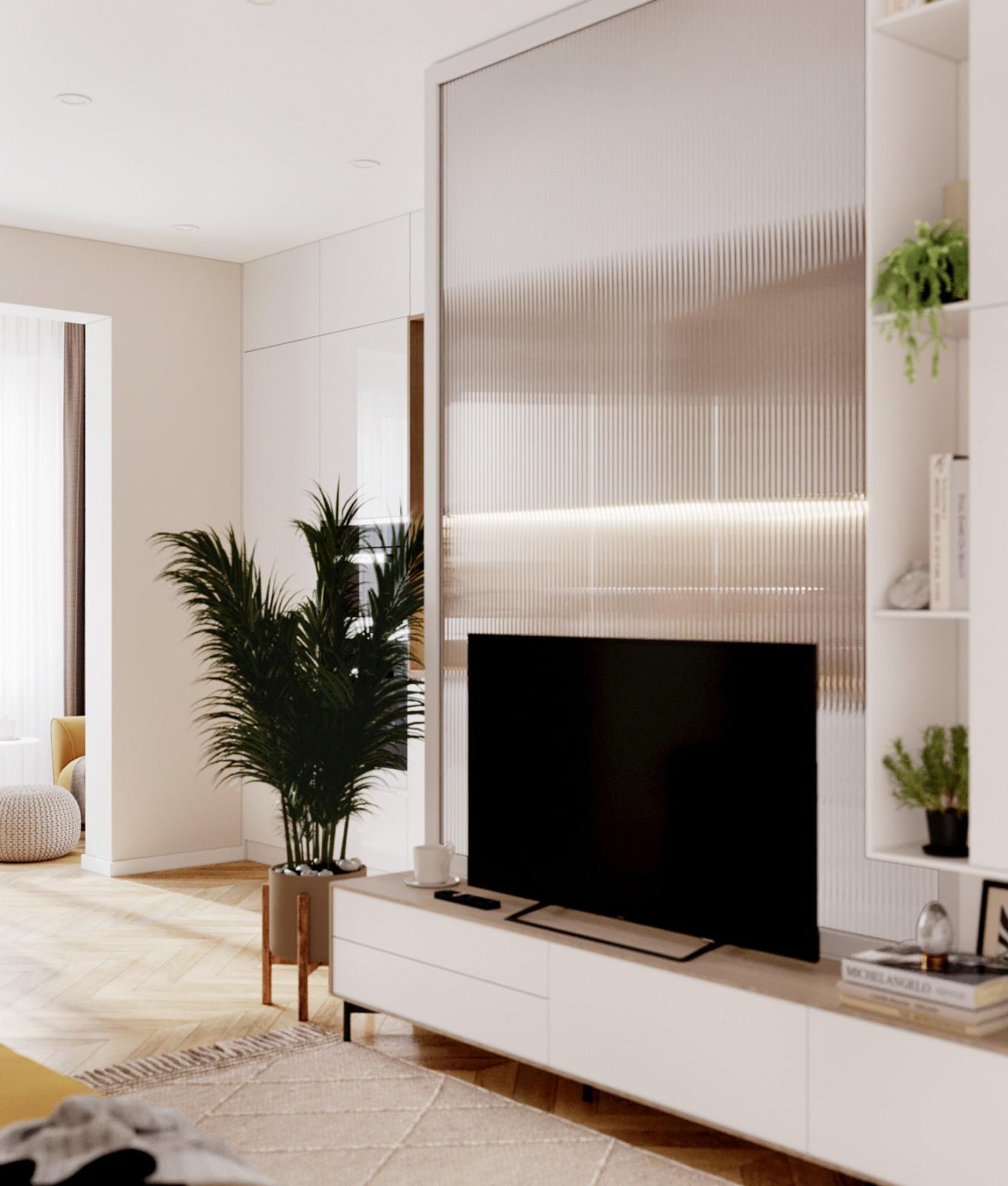 Обложка проекта: Сканди в ЖК "Серебрянный бор"