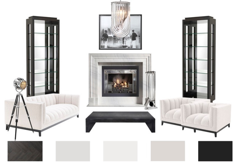 Обложка проекта: Современная американская классика с элементами ар-деко