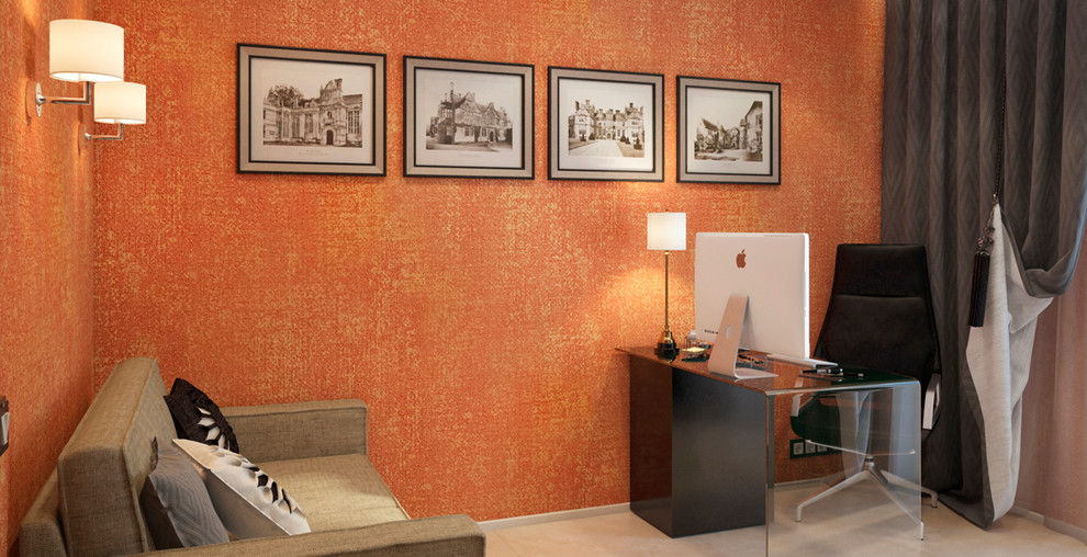 Терракотовая квартира в Берлине