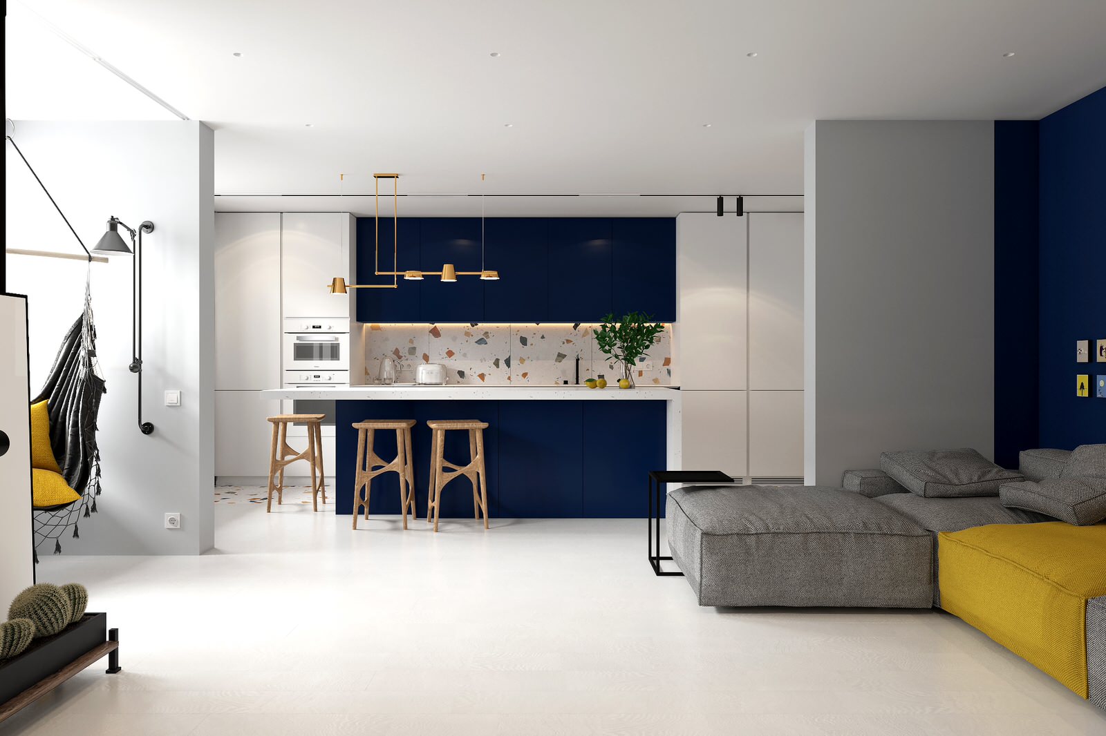 Белый.Синий.