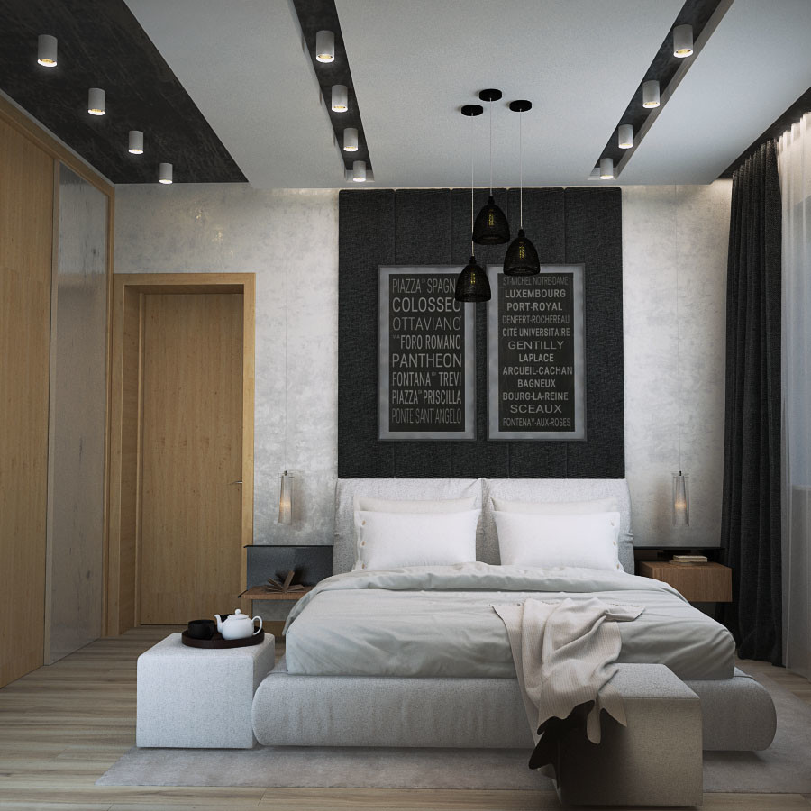 Дом в стиле лофт, хай-тек