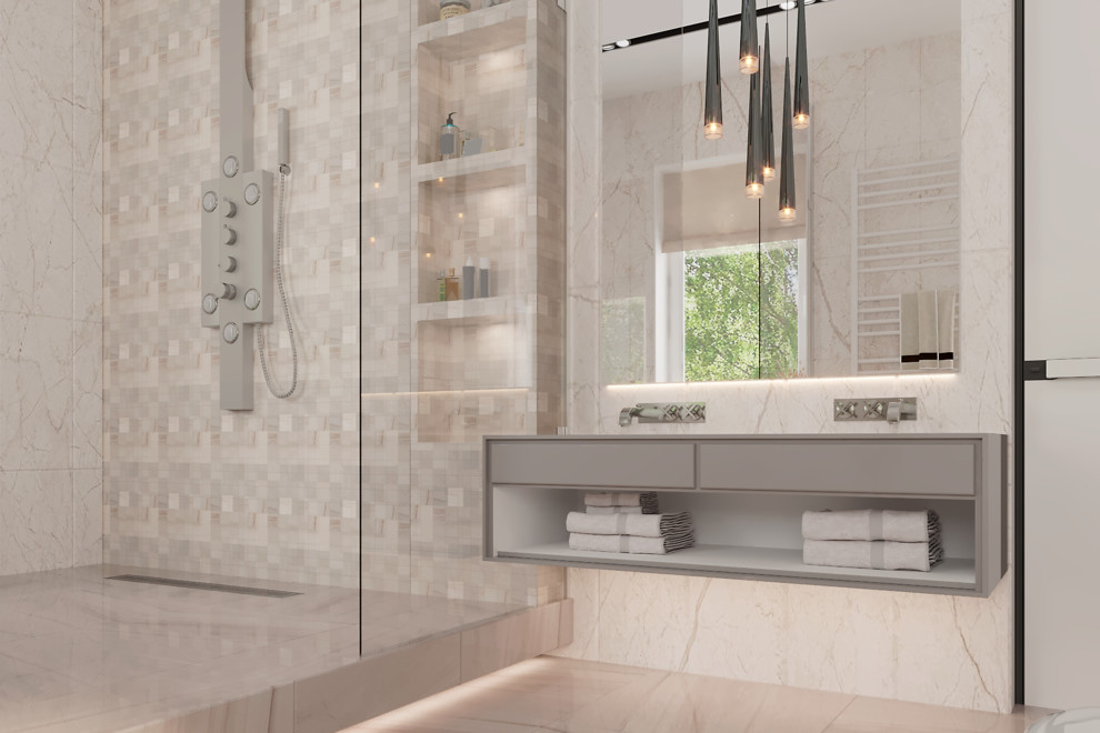 Санузел в современном стиле