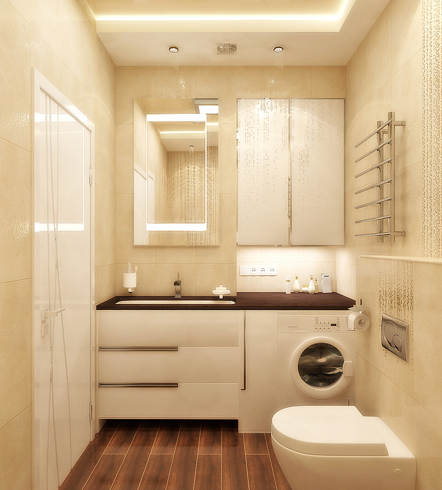 Marine design for bathroom