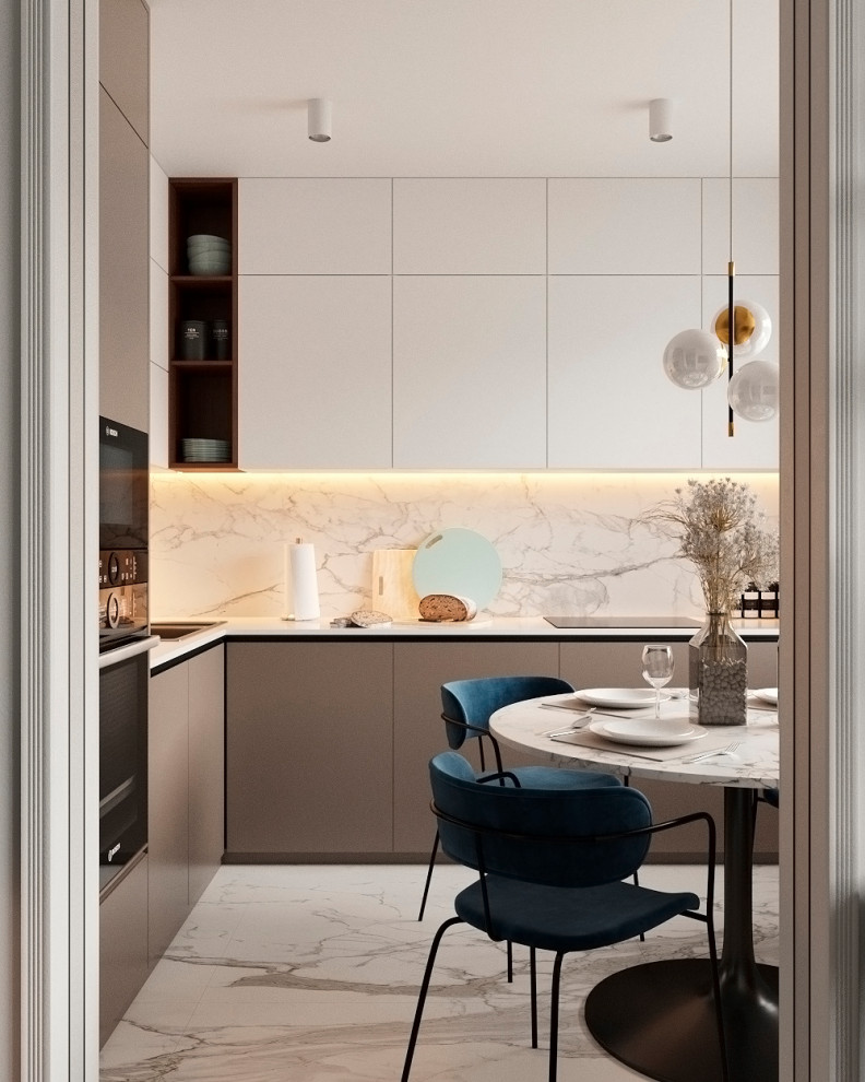 Лаконичная квартира для молодой семьи