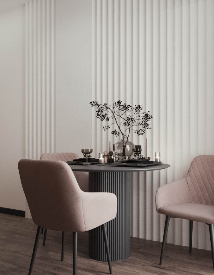 Нежная двушка в  ЖК Атлант