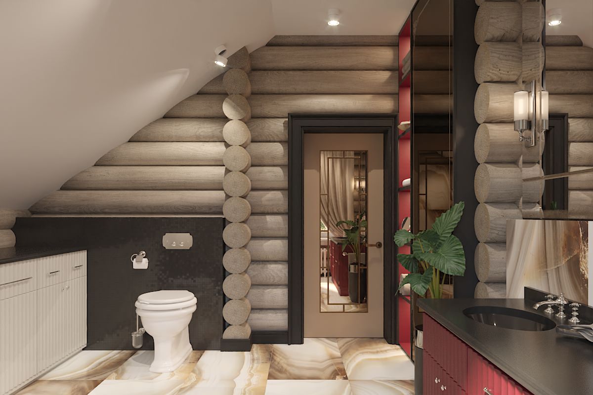 Дом из бруса в Юго-Западном