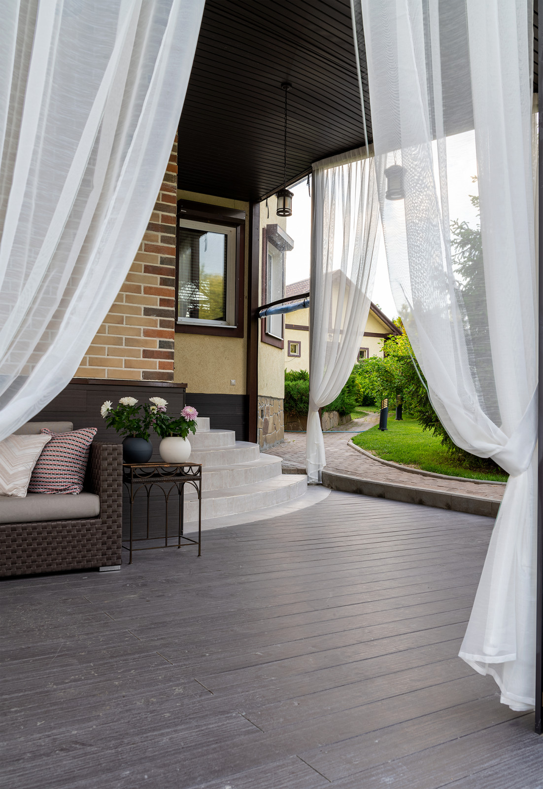 Терраса для Екатерины Климовой в рамках передачи "Идеальный ремонт"