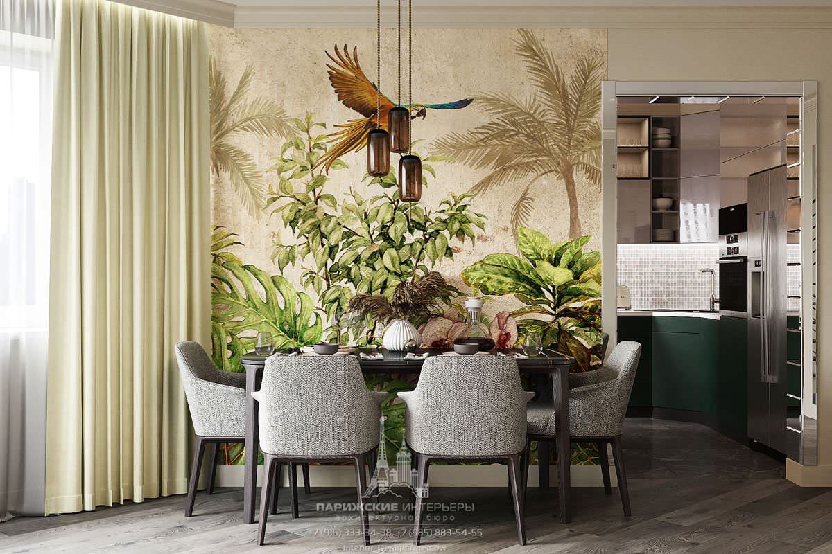 Дизайн двухуровневой квартиры для семьи с тремя детьми