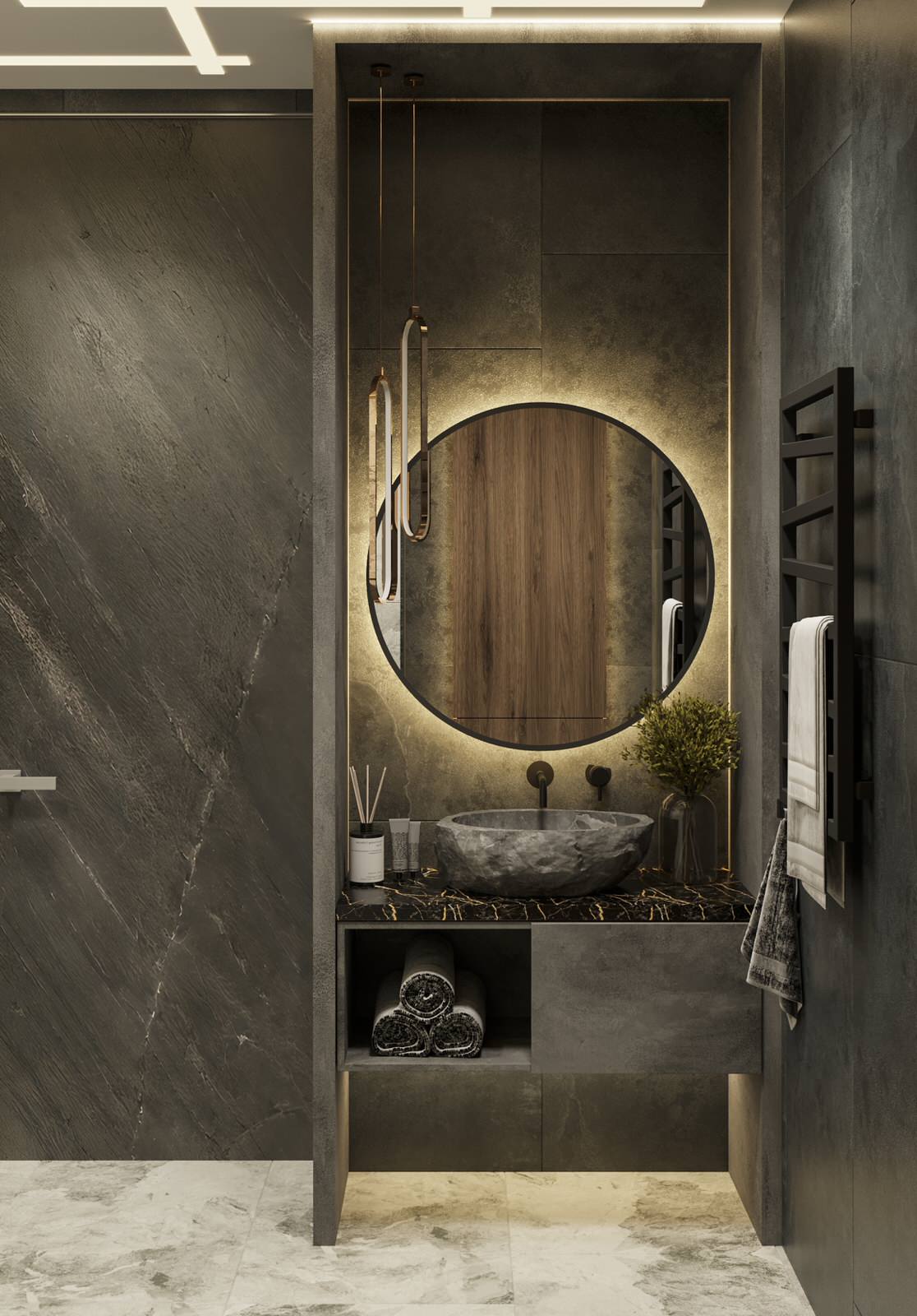 Дизайн-проект двухуровневой квартиры в стилистике звездных войн