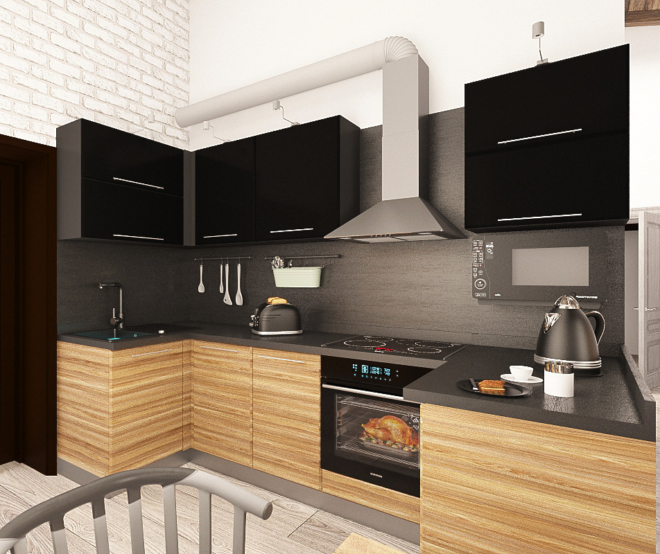Коттедж в стиле Loft