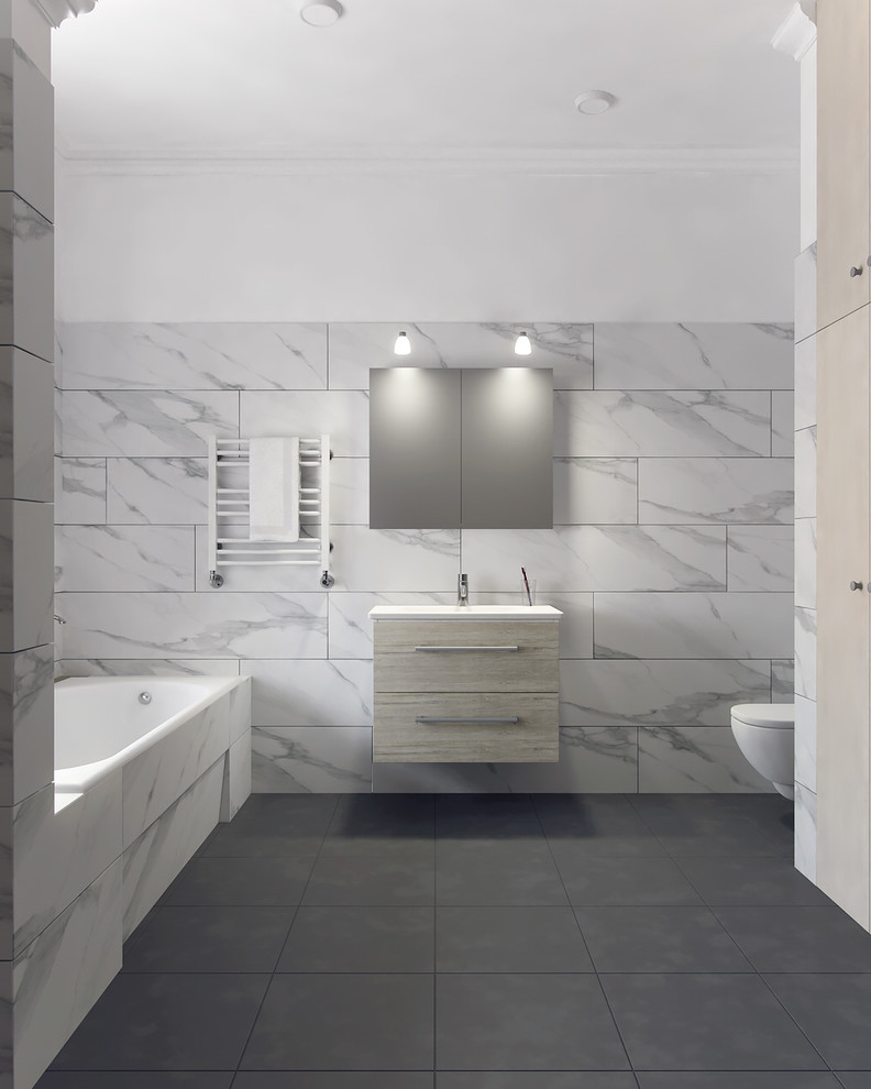 Интерьер частного дома в Московской области.