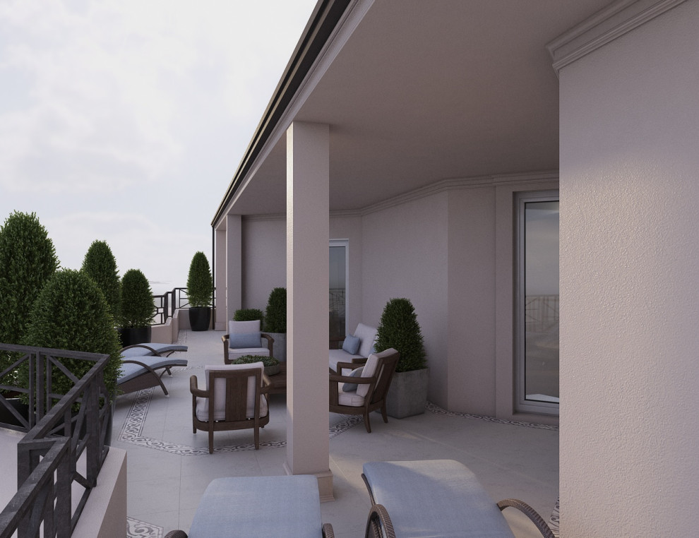 Apartment with an area of 189.6m2