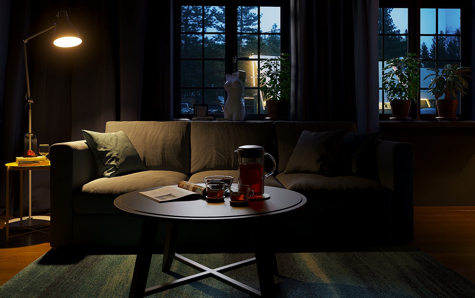 Проект квартиры-студии площадь 30 м