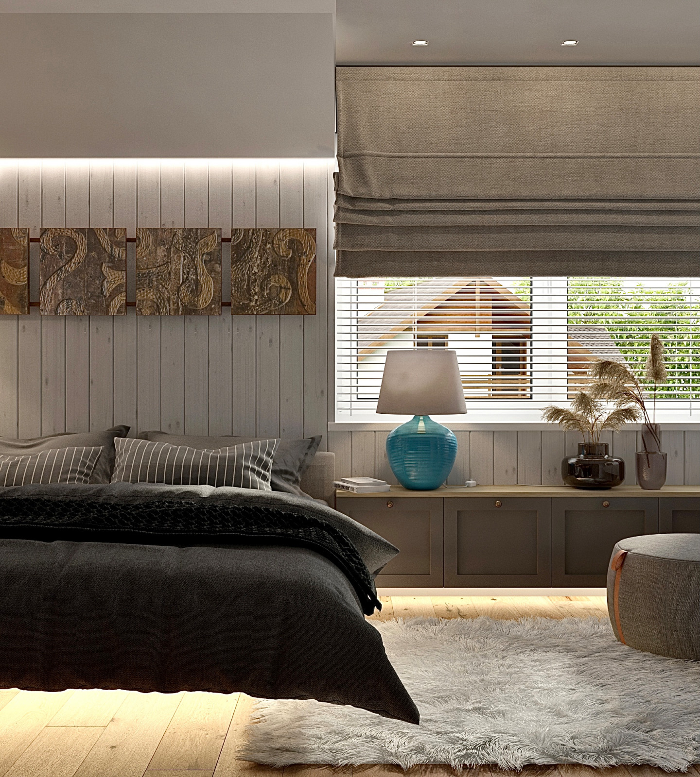 Дизайн загородного дома в Санкт-Петербурге.