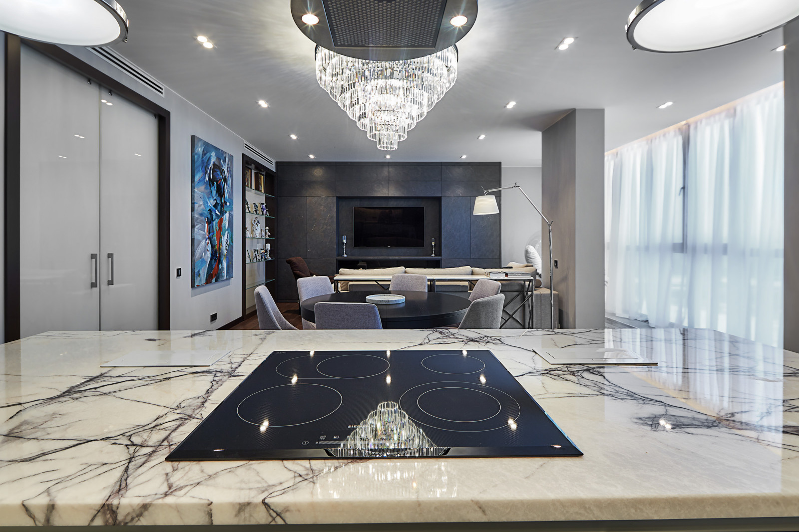 Обложка проекта: Кухня ЖК "Олимп"