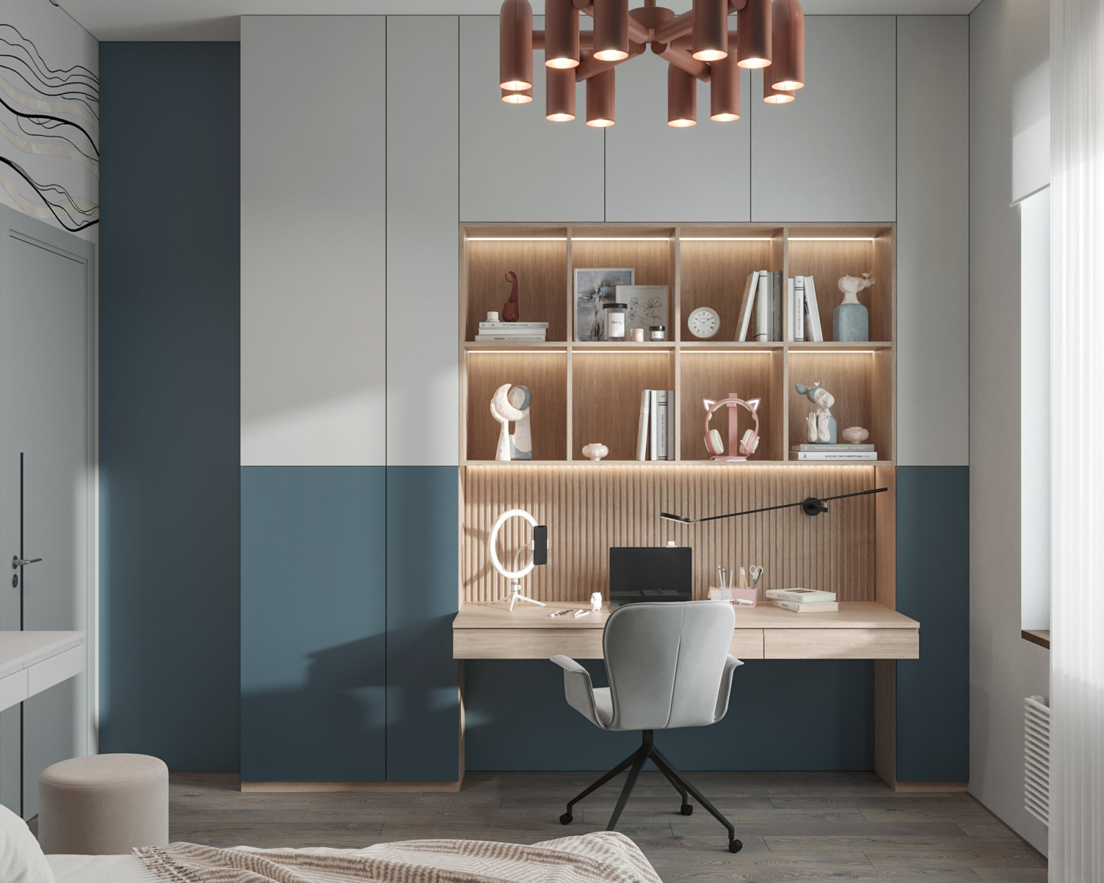 Дизайн проект загородного дома 140 кв.м