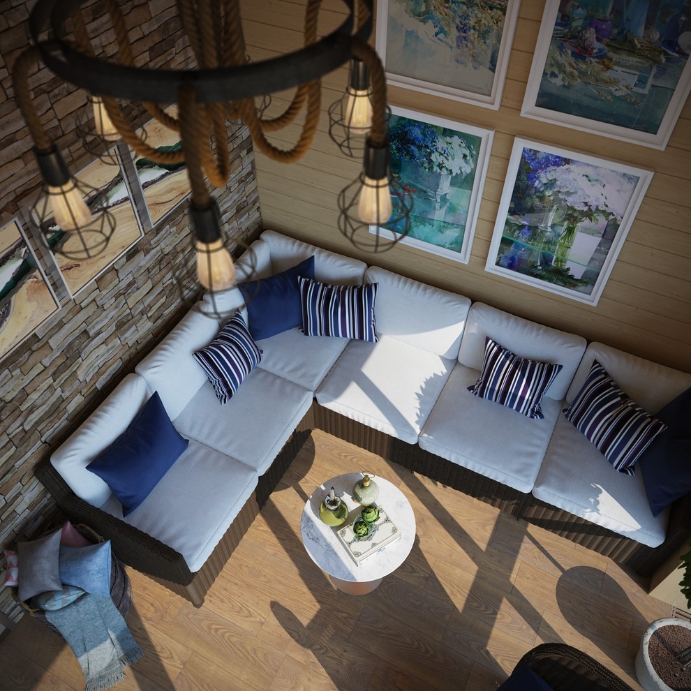 Баня в скандинавском стиле