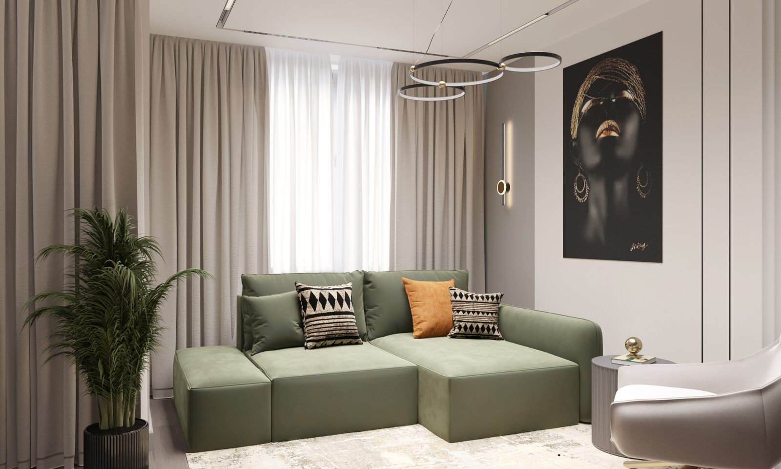 ЖК “РИО”. Квартира 81 м2 г. Екатеринбург