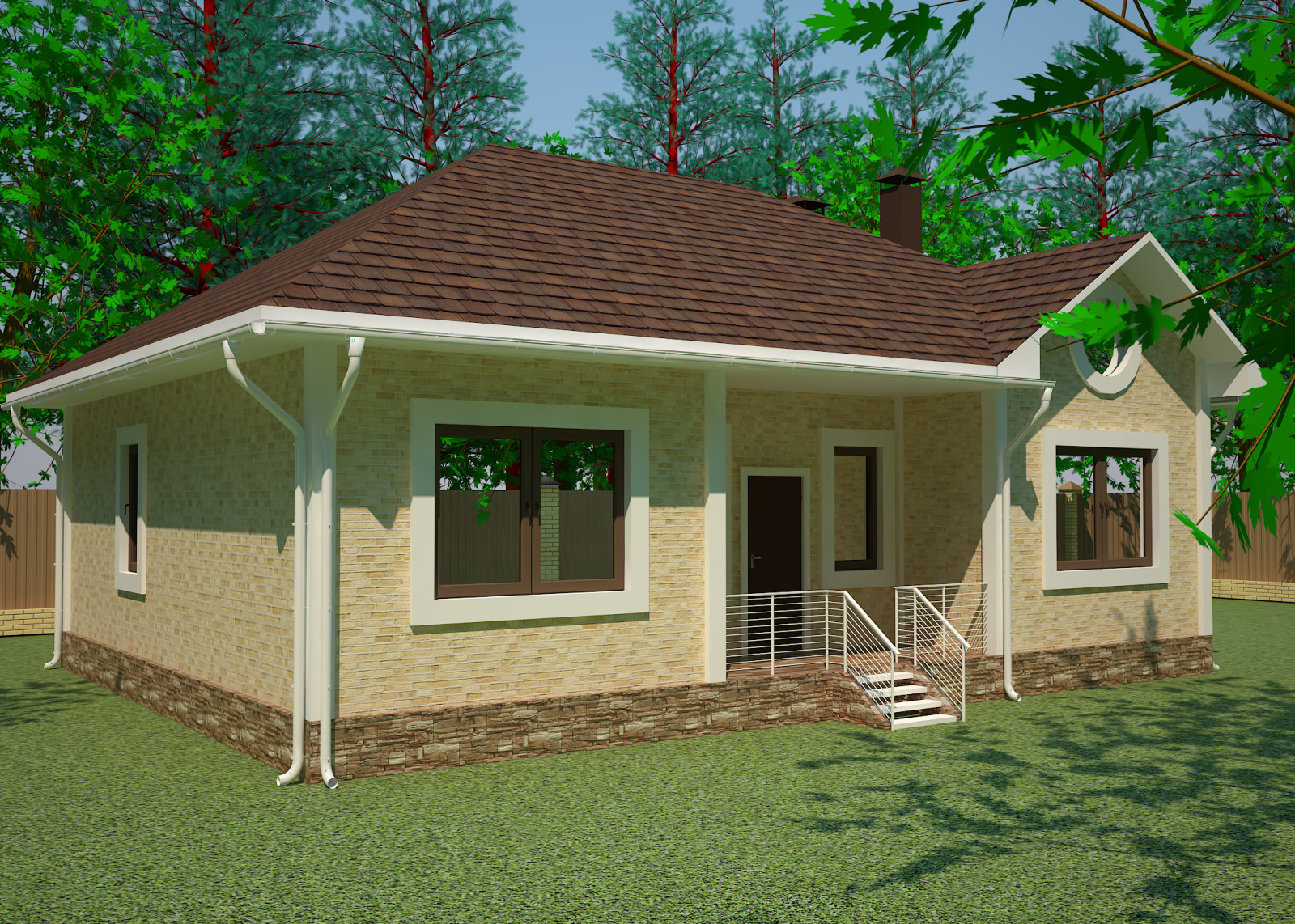 Обложка проекта: Варианты оформления дома