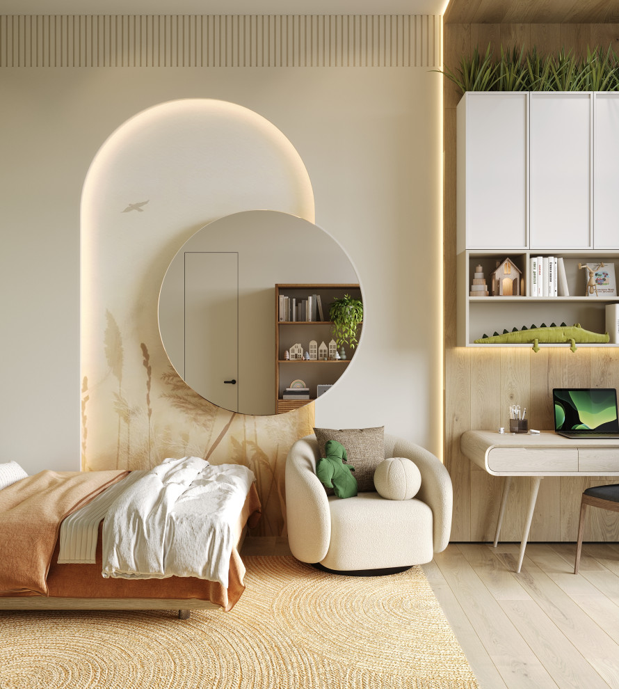 Современный одноэтажный дом площадью в 300 м.кв.