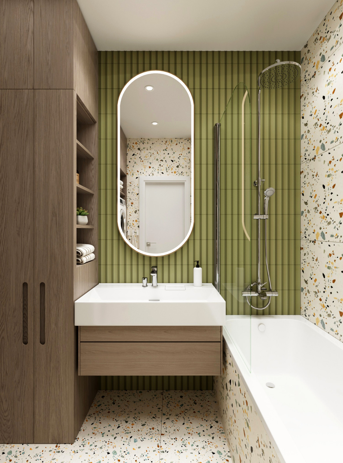 Обложка проекта: Ванная 4,5 кв.м.