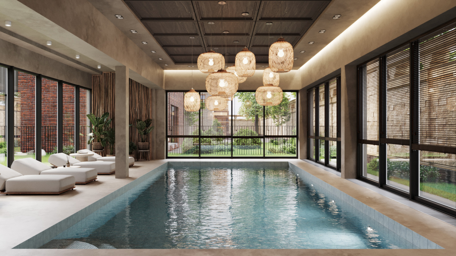 Бассейн в Ренессанс Парке