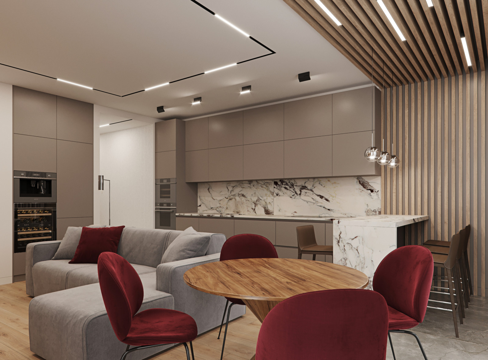 Квартира 113 м² в ЖК «BauHaus»