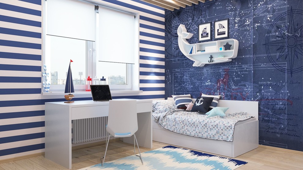 Обложка проекта: 3D визуализация детской