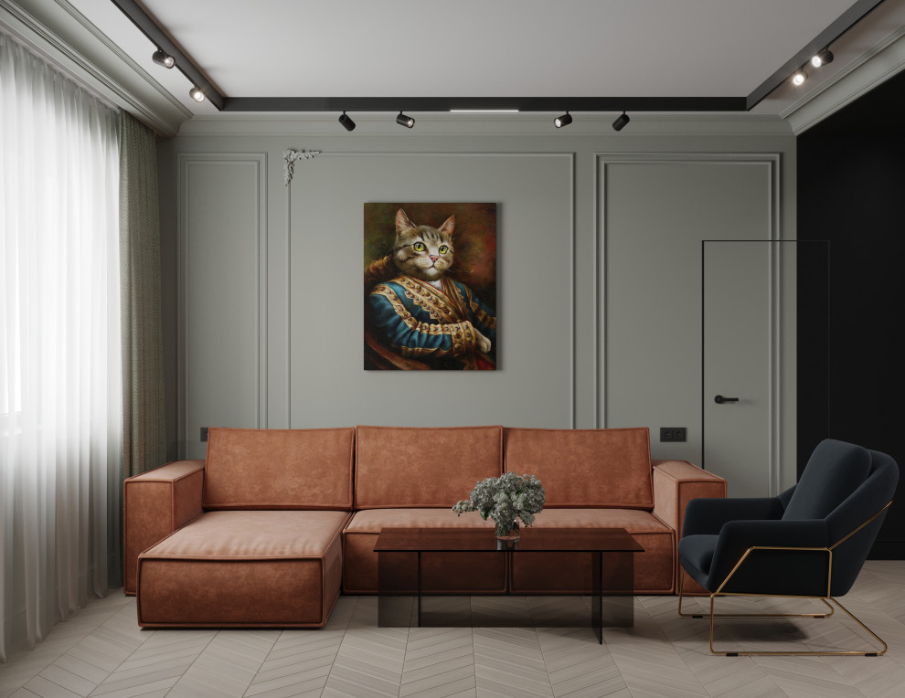 Квартира 78 кв.м. для дизайнера с семьей