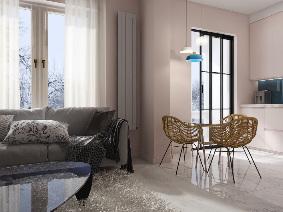 Обложка проекта: Двухкомнатная квартира для девушки