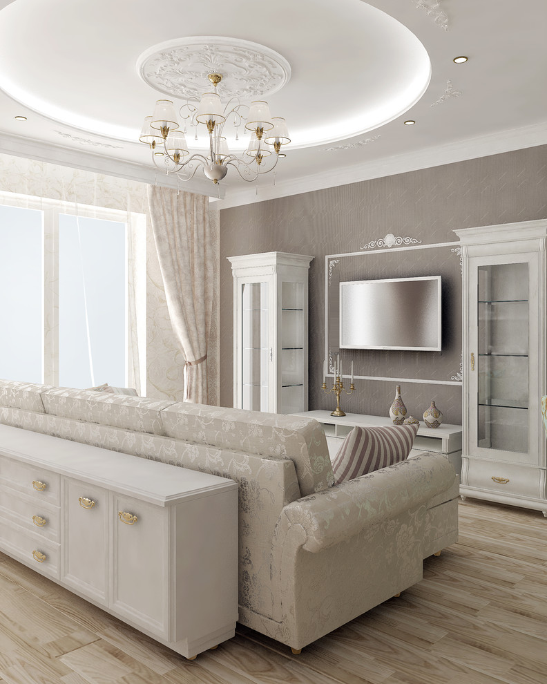 Дизайн-проект таунхауса в классическом стиле