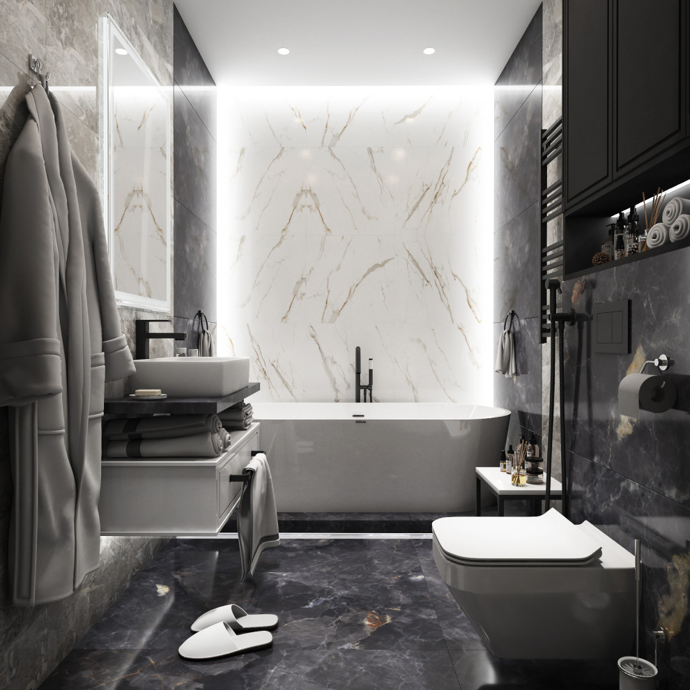 КВАРТИРА В СТИЛЕ МОДЕРН 70М