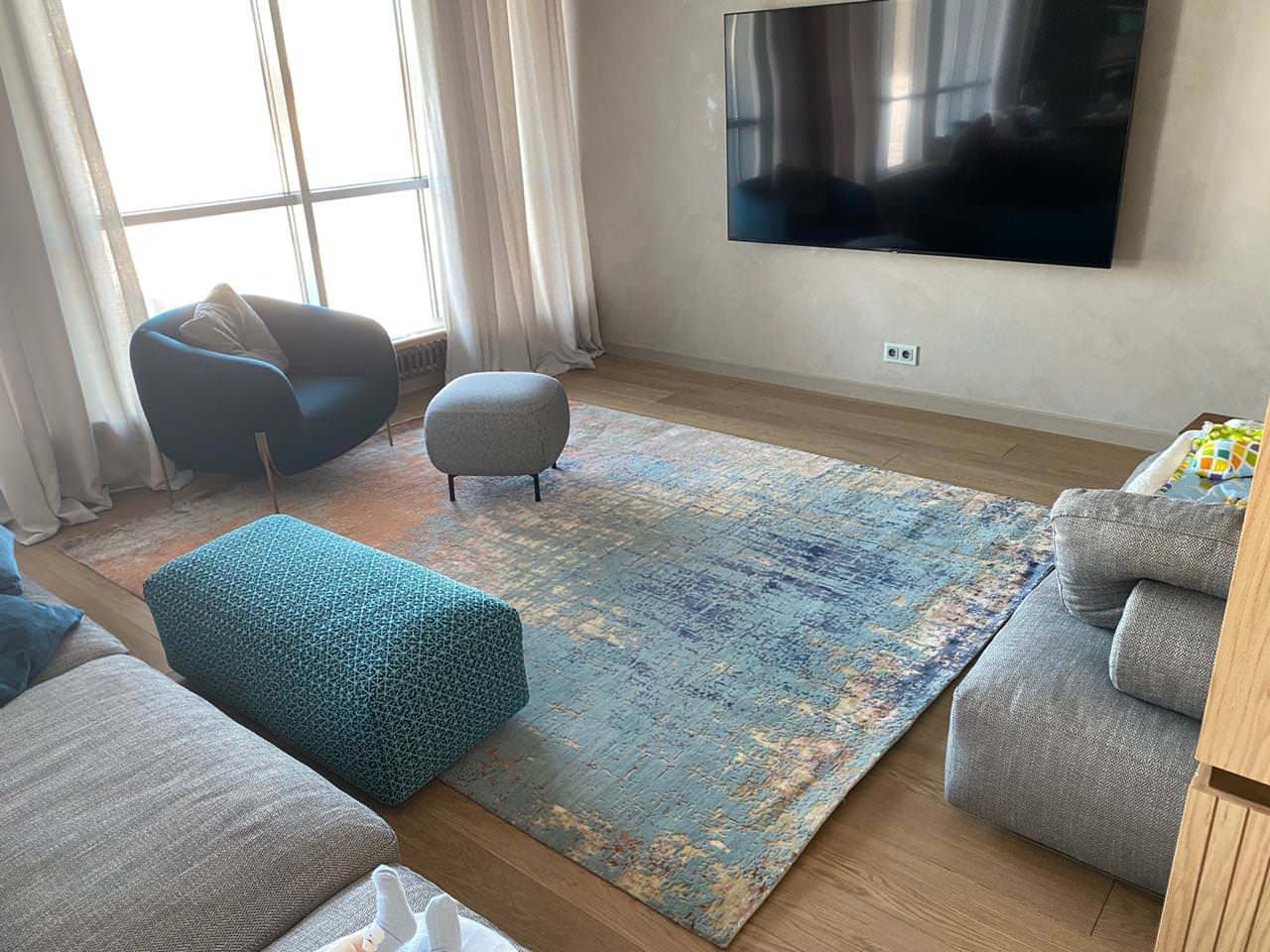 Обложка проекта: Квартира на Песочной набережной (реальные фото)