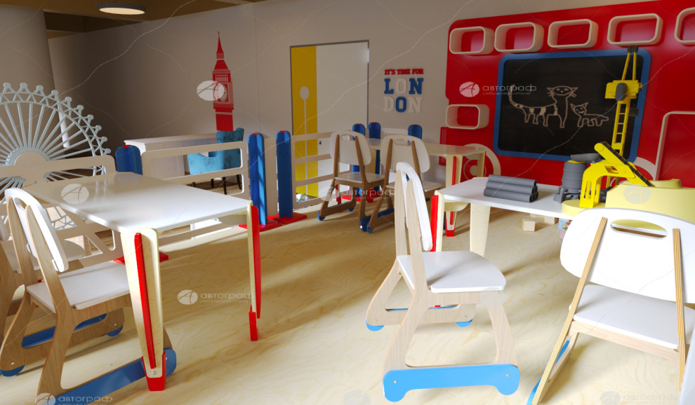 Дизайн-проект детского сада "Испания"