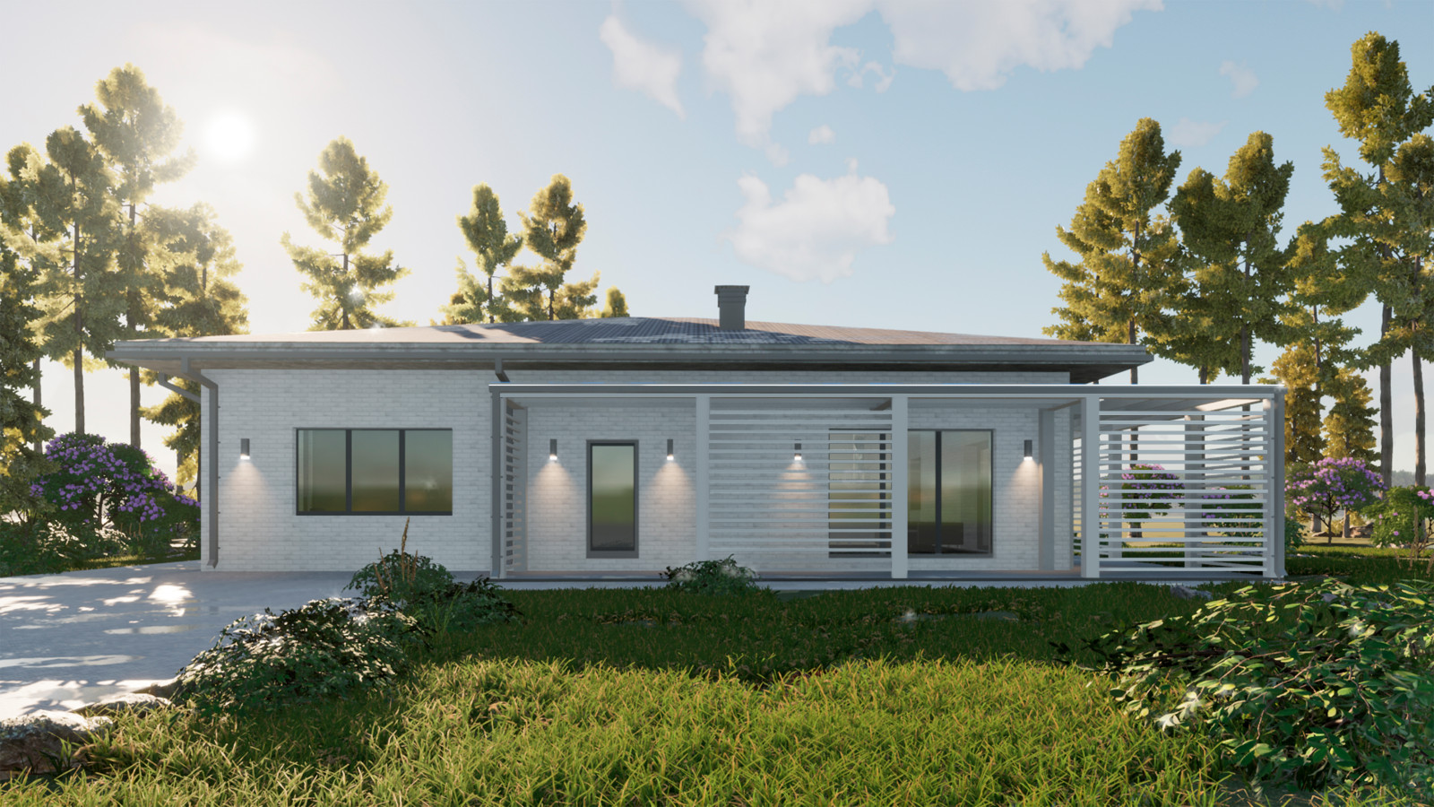 Обложка проекта: Белый дом