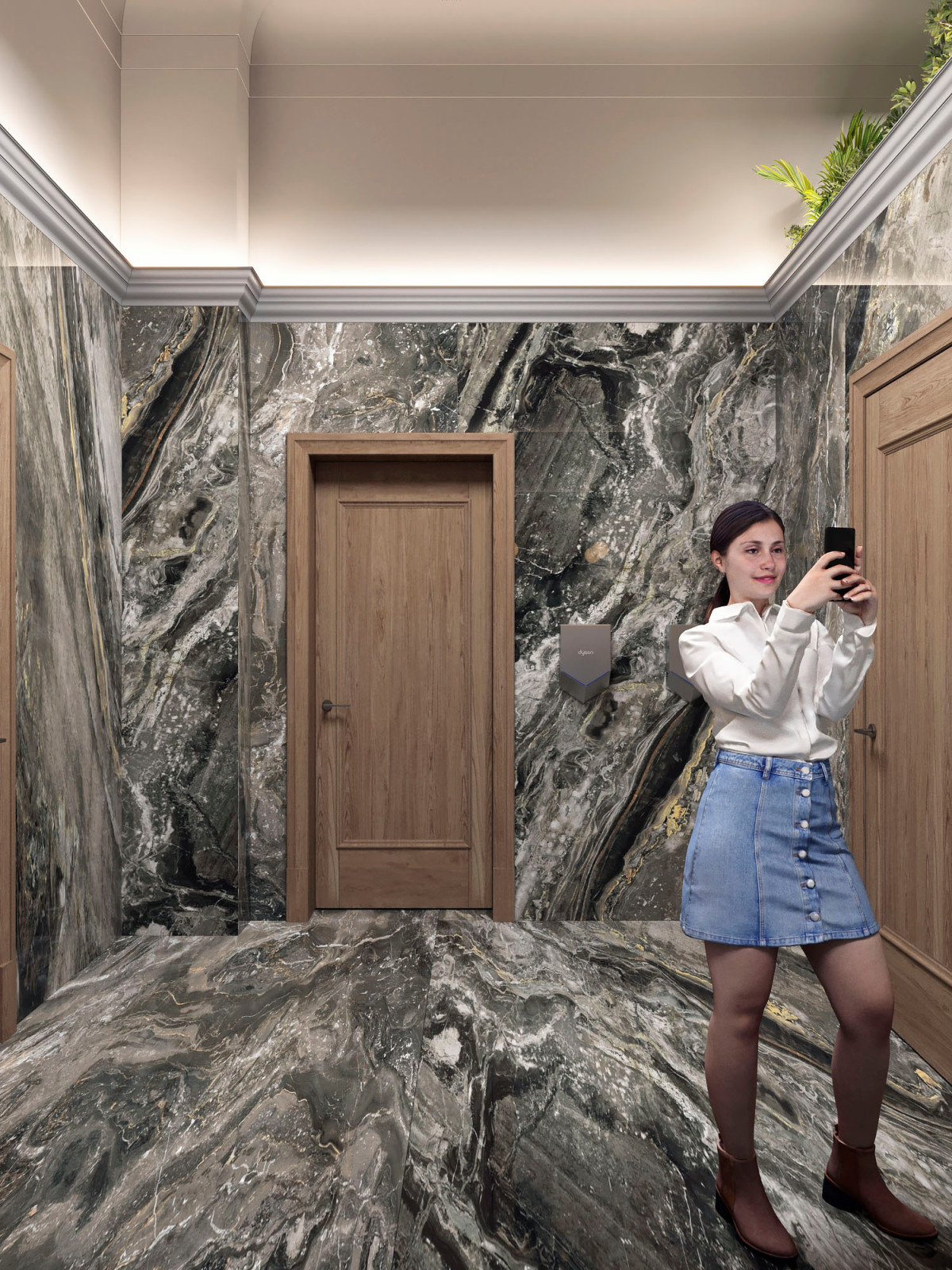 Главный санузел для МГУ, 52 м. кв