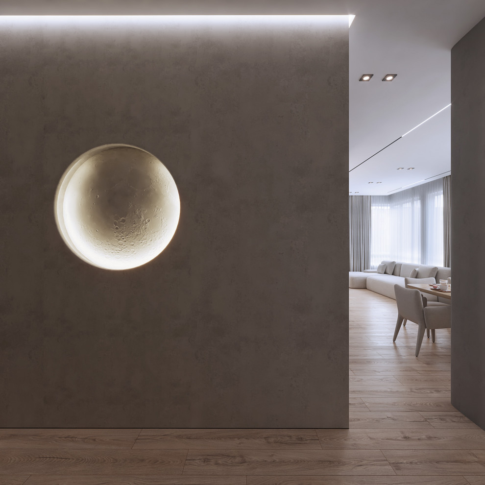 Современная эклектика: 3-комнатная квартира 93 м2