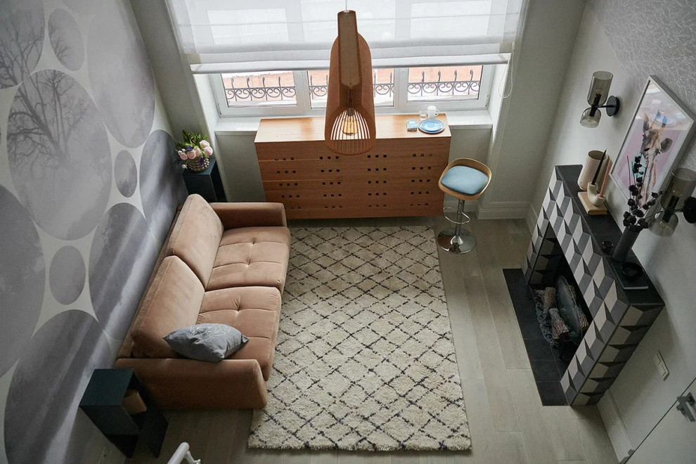 Гостиная на первом этаже